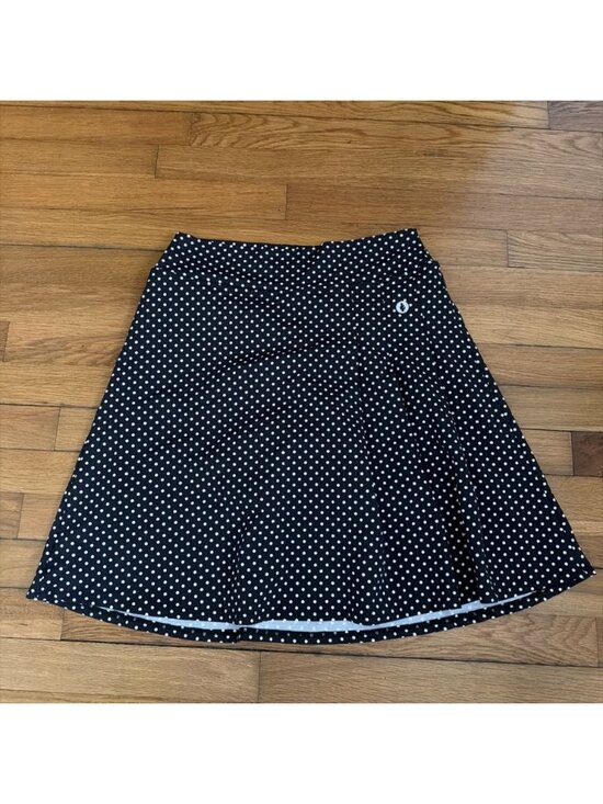 DONA Pants - Dona Jo Women's Skort Pleated Polka Dot Tennis Pickleball Size 2 (P9)